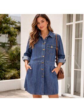 Tommy Hilfiger Denim Dress for Sale up to 90% Off: Poshmark